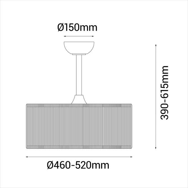 Leroymerlin Ventilatore da soffitto Lur rosso Ø 52 cm CCT dimmerabile SULION IP44 50% di sconto per tempo limitato