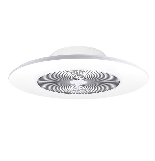 Leroymerlin Ventilatore da soffitto Daiquiri XL bianco Ø 80 cm dimmerabile SULION IP20 Italia