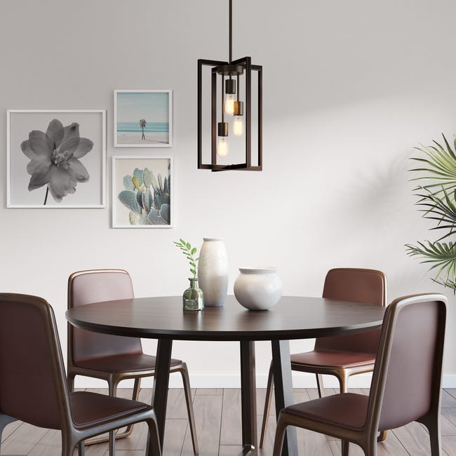 Leroymerlin Lampadario LED industriale Yale bronzo 350 lumen ARTIKA In Linea