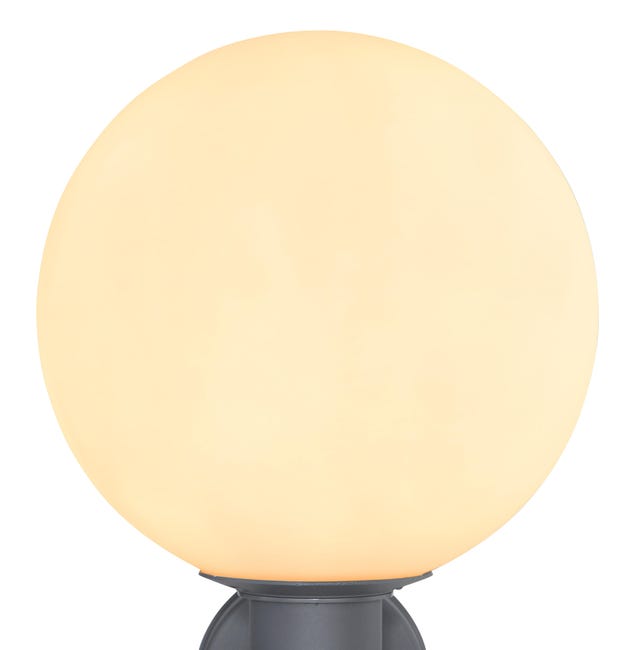 Leroymerlin Applique industriale da esterno Sfera nero GLOBO IP44 Qualità