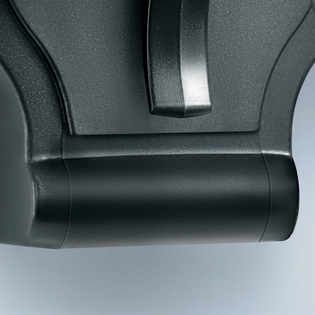 Leroymerlin Applique moderno da esterno Lant nero con sensore di movimento STEINEL IP44 Pezzi Unici