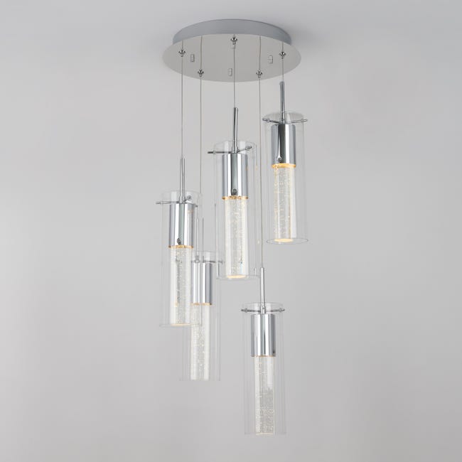 Leroymerlin Lampadario Moderno Spiral 5x GU10 ARTIKA Qualità Garantita