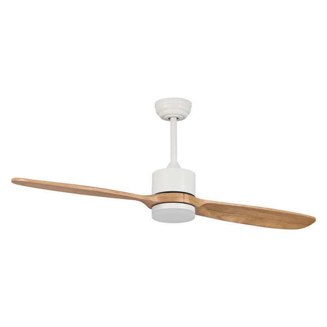 Leroymerlin Ventilatore da soffitto Bambu bambù Ø 132 cm dimmerabile SULION IP20 Affare Del Giorno