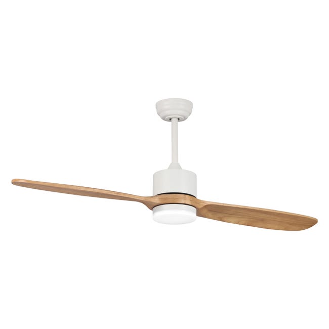 Leroymerlin Ventilatore da soffitto Bambu bambù Ø 132 cm dimmerabile SULION IP20 Affare Del Giorno