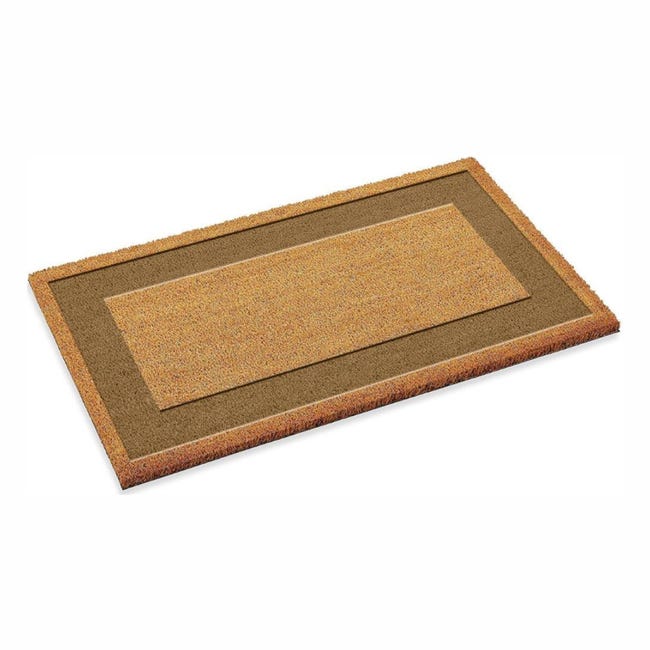 Leroymerlin Zerbino Raja in cocco beige e tortora rettangolare L 70 x L 40 cm I Più Venduti