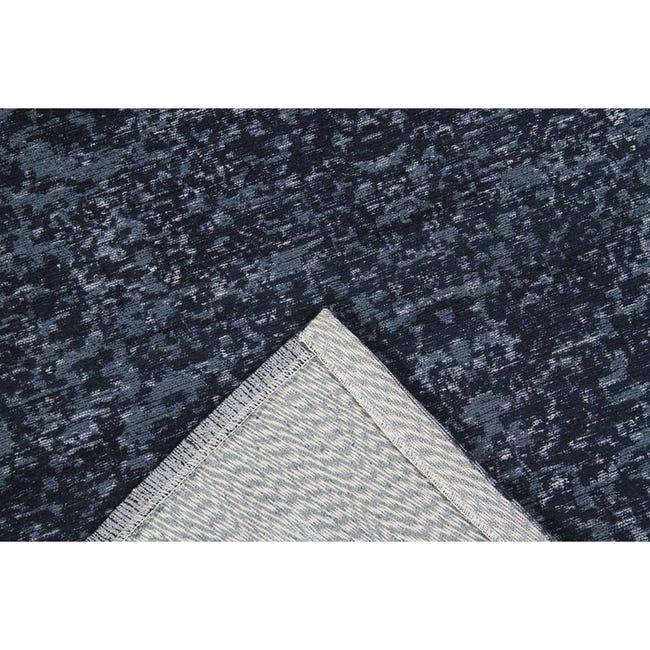 Leroymerlin Tappeto Argentella orientale in cotone blu L 200 x L 140 cm Offerta speciale