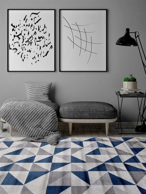 Leroymerlin Tappeto Casa geometrico beige L 230 x L 160 cm Flash Sale