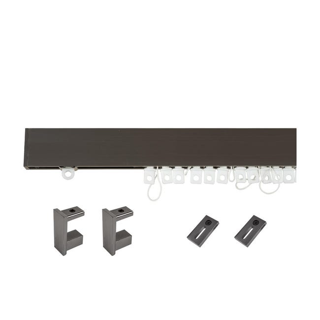 Leroymerlin Kit per binario tenda per onda semplice futura senza corda gun in alluminio 200 cm Offerta per la Festa della Mamma