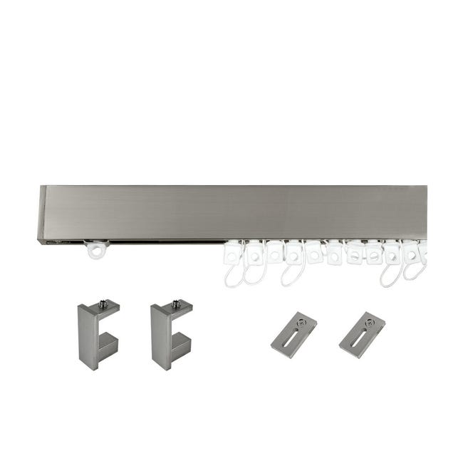 Leroymerlin Kit per binario tenda per onda semplice futura senza corda cromo in alluminio 160 cm Bestseller
