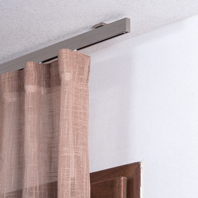 Leroymerlin Kit per binario tenda per onda semplice futura senza corda cromo in alluminio 160 cm Bestseller