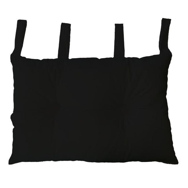 Leroymerlin Cuscino testata letto Panama nero 45 x 70 cm Offerte stagionali