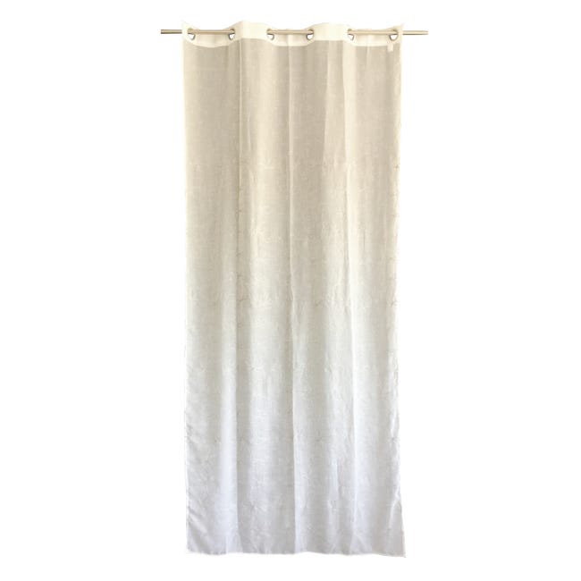 Leroymerlin Tenda Caterina bianco occhiello 140x290 cm Liquidazione