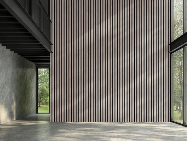 Leroymerlin Pannello decorativo fonoassorbente Superior FIBROTECH Rovere grigio L 244 x L 60 cm Sp 22 mm Ultimi due giorni
