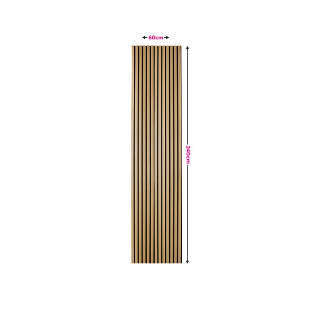 Leroymerlin Pannello decorativo fonoassorbente Superior FIBROTECH Rovere grigio L 244 x L 60 cm Sp 22 mm Ultimi due giorni