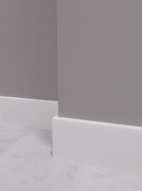 Leroymerlin Battiscopa Classic in mdf bianco Sp 10 mm x H 6.5 x L 220 cm 10 pezzi / 22 m Discount Store per i nuovi prodotti