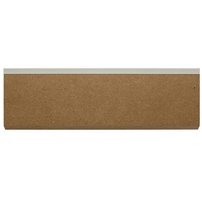 Leroymerlin Battiscopa Classic in mdf bianco Sp 10 mm x H 6.5 x L 220 cm 10 pezzi / 22 m Discount Store per i nuovi prodotti