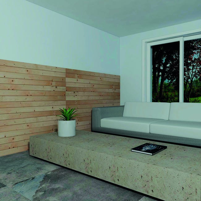 Leroymerlin Listone legno grezzo abete H 12 x L 200 cm Sp 10 mm Solo un giorno rimasto