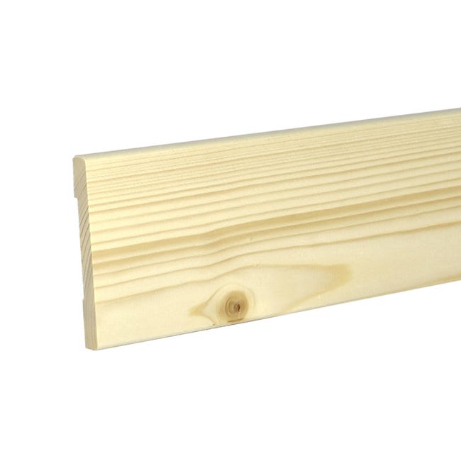 Leroymerlin Coprifilo per porta da interno in legno colore naturale P 10 x H 70 x L 2250 mm 5 pezzi