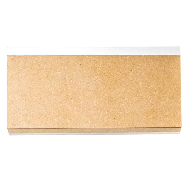 Leroymerlin Battiscopa Classic Ducale in mdf bianco Sp 15 mm x H 10 x L 240 cm / 2.4 m Italy