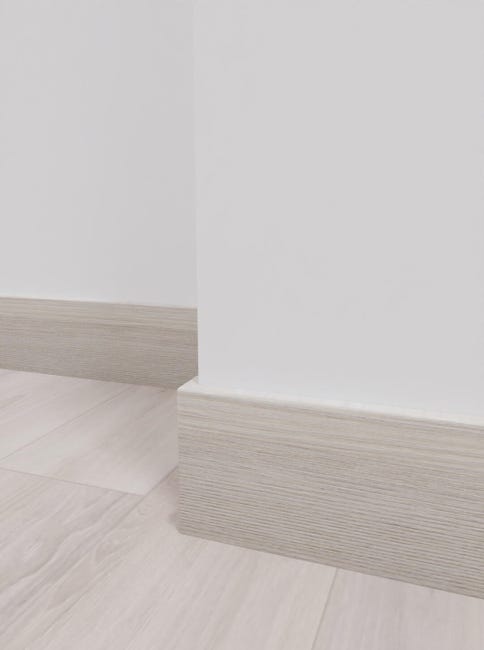 Leroymerlin Battiscopa Classic Resort in mdf marrone Sp 10 mm x H 8 x L 220 cm / 2.2 m Shopping Online