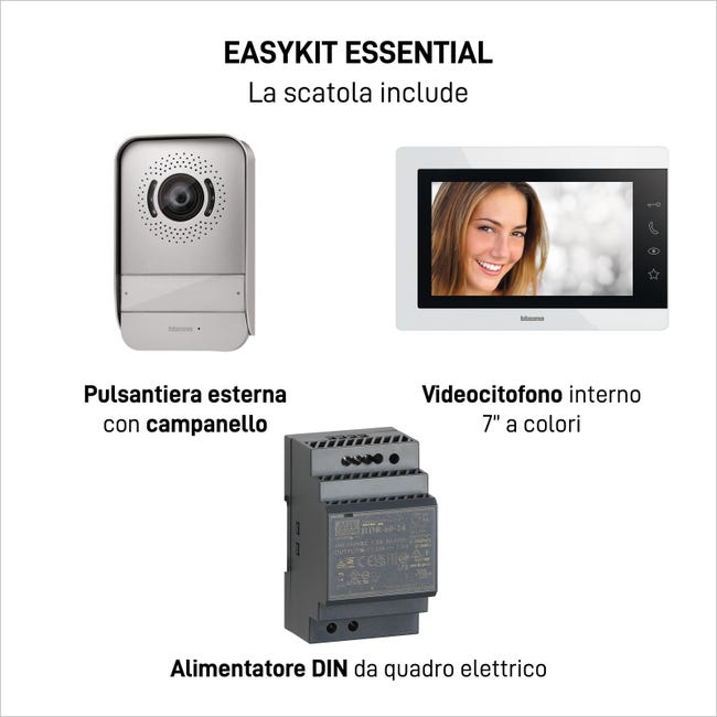 Leroymerlin Videocitofono con filo BTICINO 2 fili Hotsell