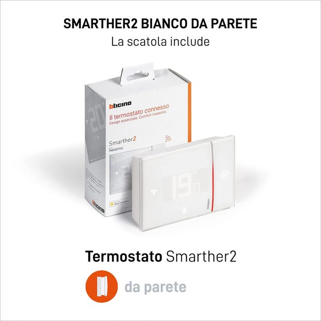 Leroymerlin Termostato intelligente e connesso BTICINO Cronotermostato WiFi bianco Offerta speciale