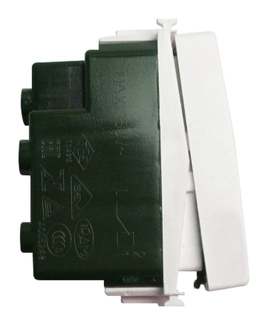 Leroymerlin Deviatore Deviatore 1P 10AX bianco Plana VIMAR bianco Flash Sale