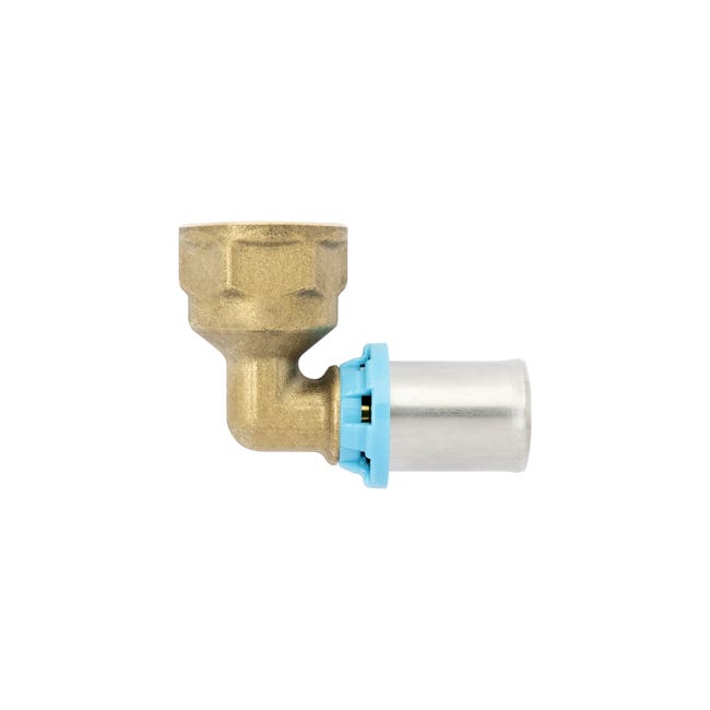 Leroymerlin Curva per tubo in ottone F 1/2" (15x21) 16 mm F 1/2" (15x21) L53.8 mm Cyber Monday