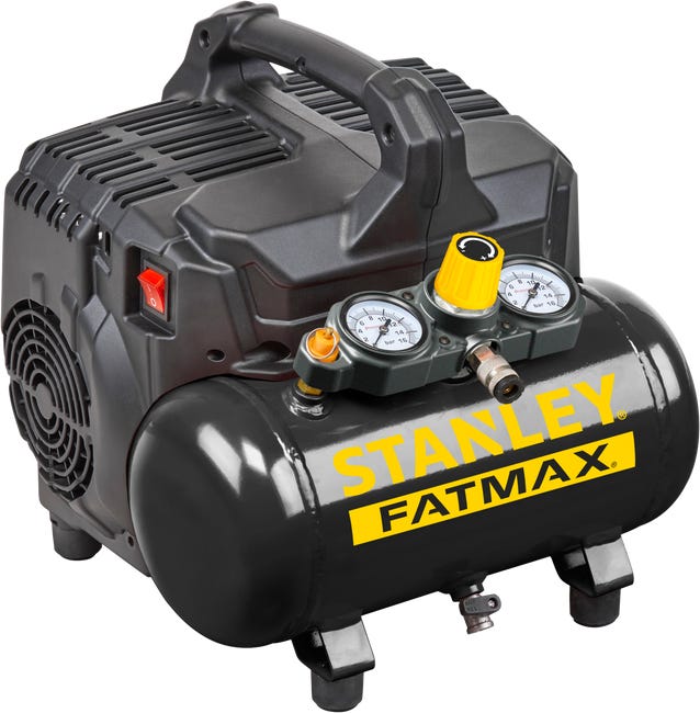 Leroymerlin Compressore silenziato STANLEY FATMAX DST 101/8/6 1 hp 8 bar 6 litri