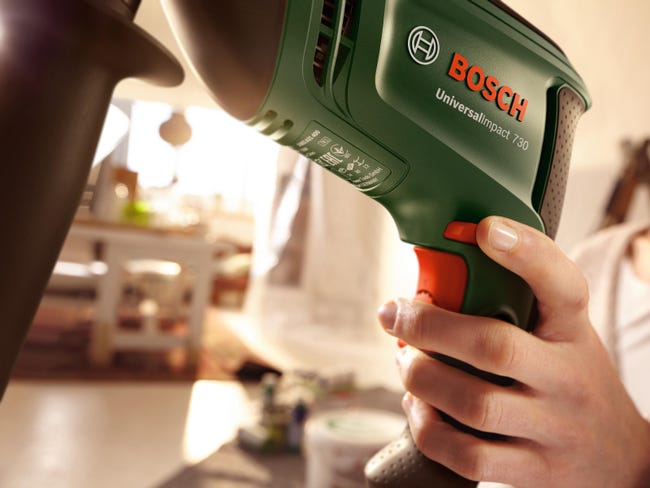 Leroymerlin Trapano a percussione BOSCH Universal Impact 730 W Offerta speciale della fabbrica