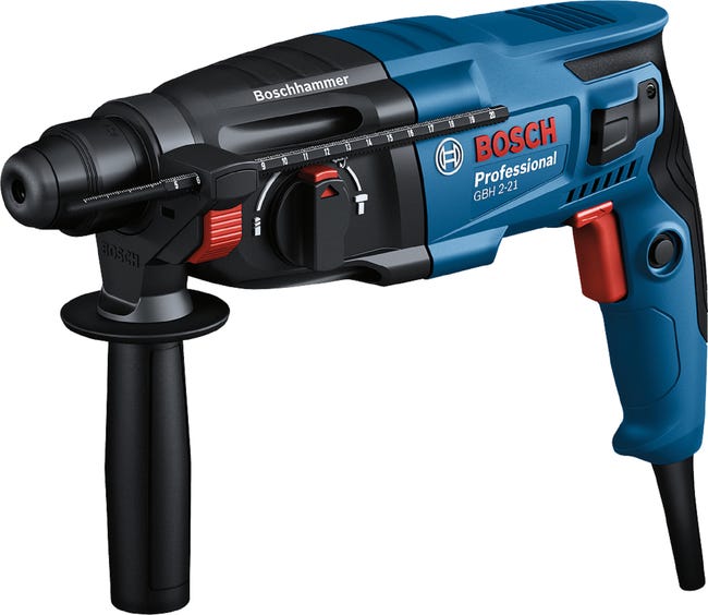 Leroymerlin Martello combinato BOSCH PROFESSIONAL GBH 2-21 SDS Plus 720W 2000 giri/min Trasporto libero internazionale