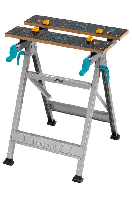 Leroymerlin Banco da lavoro pieghevole WOLFCRAFT 64.5 x 45.0 x 80.0 cm 180.0 kg In Linea