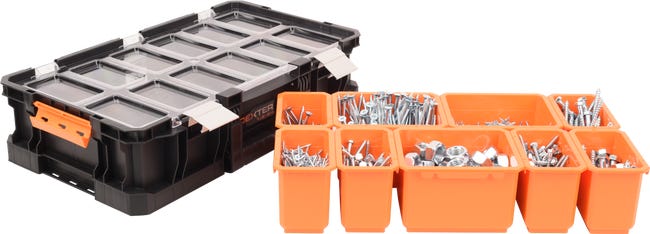 Leroymerlin Cassetta porta attrezzi DEXTER PRO L31.1 X H13.2 X P54.6 cm Convenienza