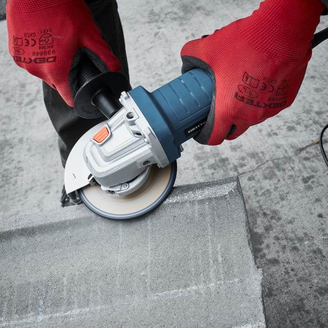 Leroymerlin Smerigliatrice angolare a filo DEXTER 800AG2 Ø 115/125 mm 800 W Novità