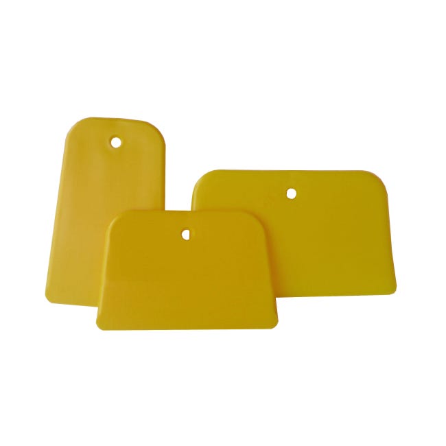 Leroymerlin Set di spatole semirigido in plastica per rasatura NESPOLI 6-10-12 cm 3 pezzi