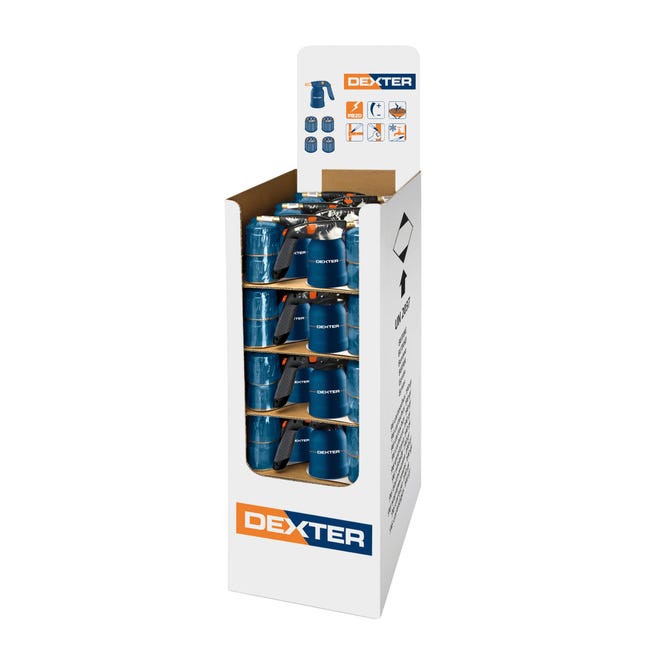 Leroymerlin Saldatore a cartuccia usa e getta DEXTER KE2019SETDX Vendita Calda
