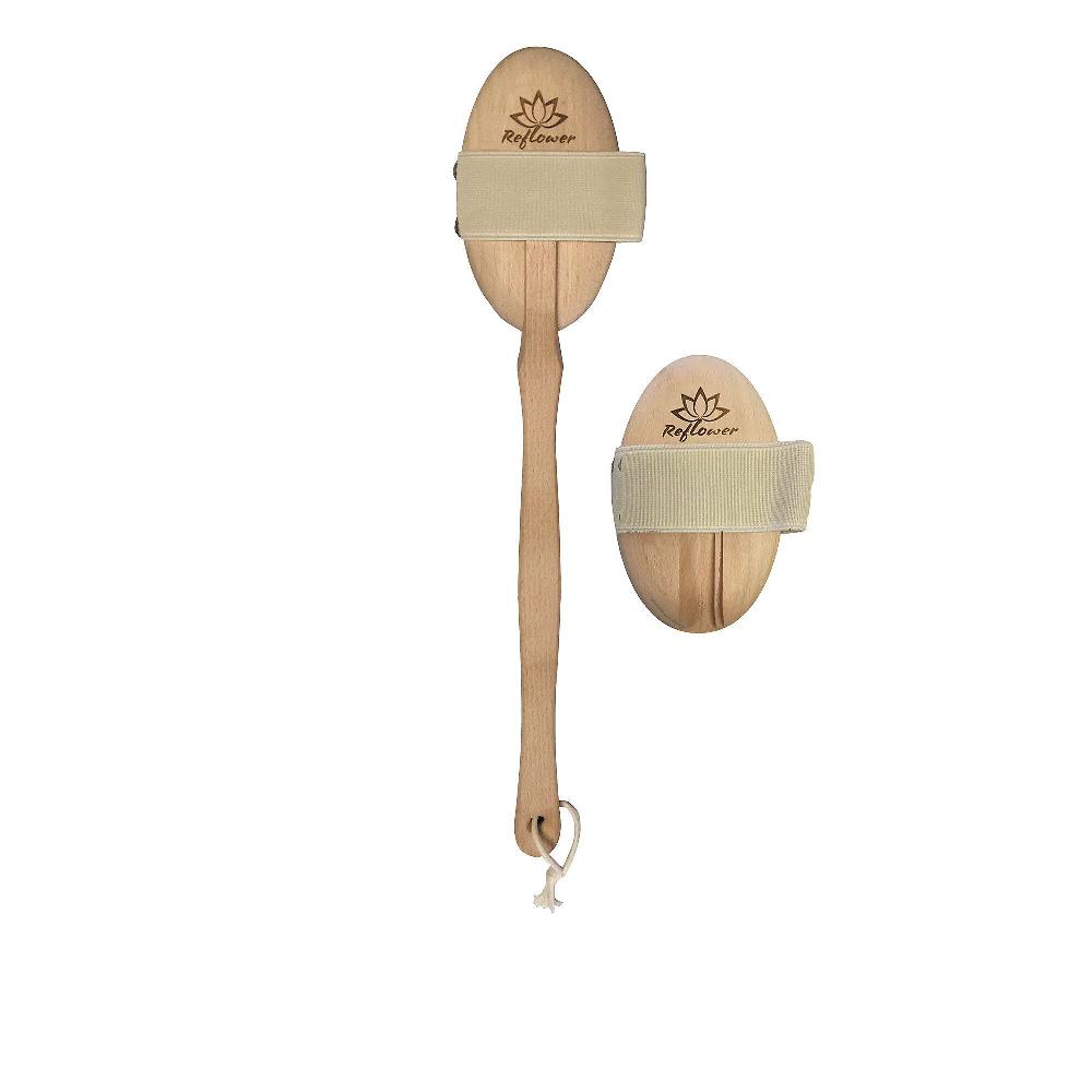 QVC Reflower Spazzola per spazzolatura a secco di tutto il corpo Offerte speciali