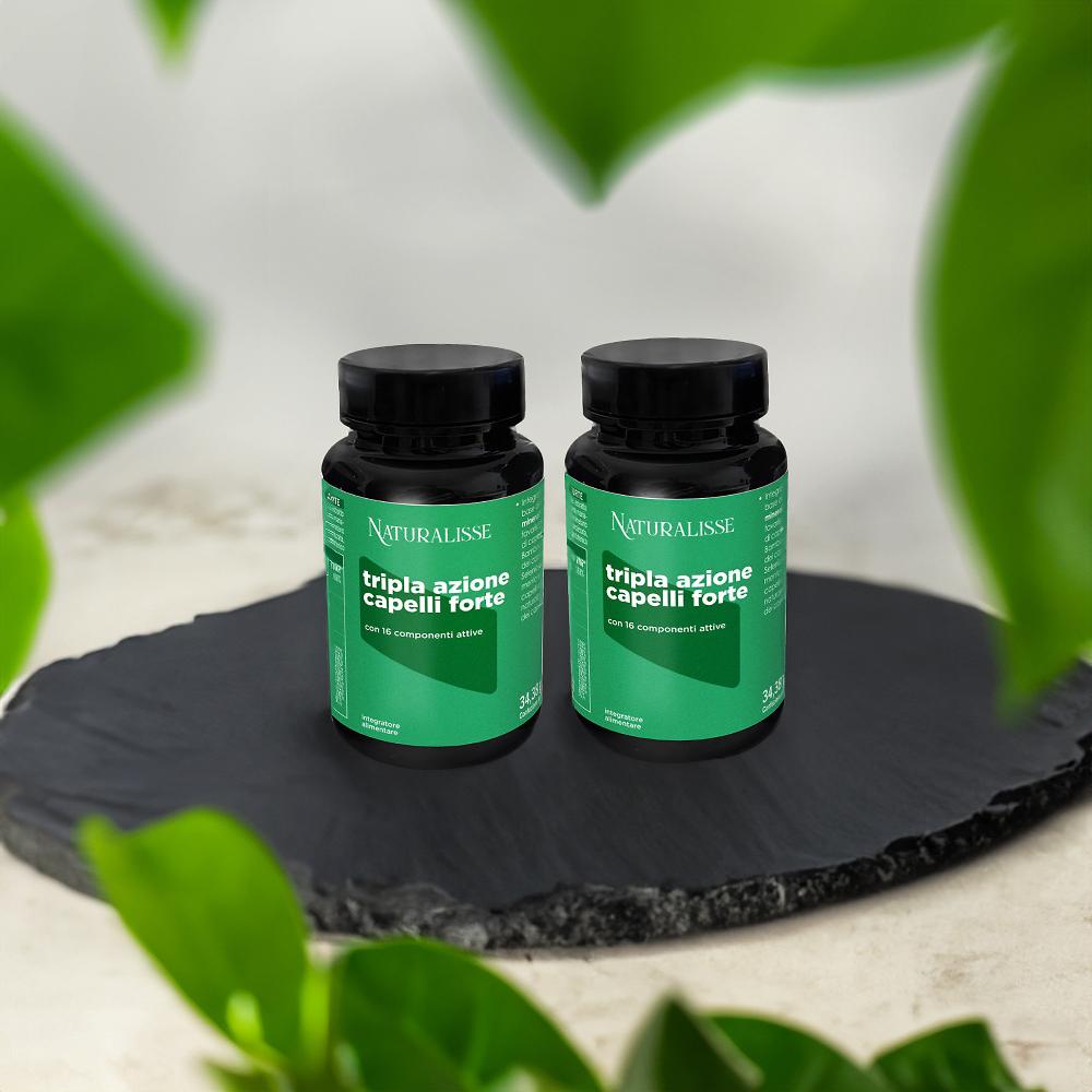 QVC Naturalisse Capelli Forte Integratore alimentare (120 caps) Fino Al -60%