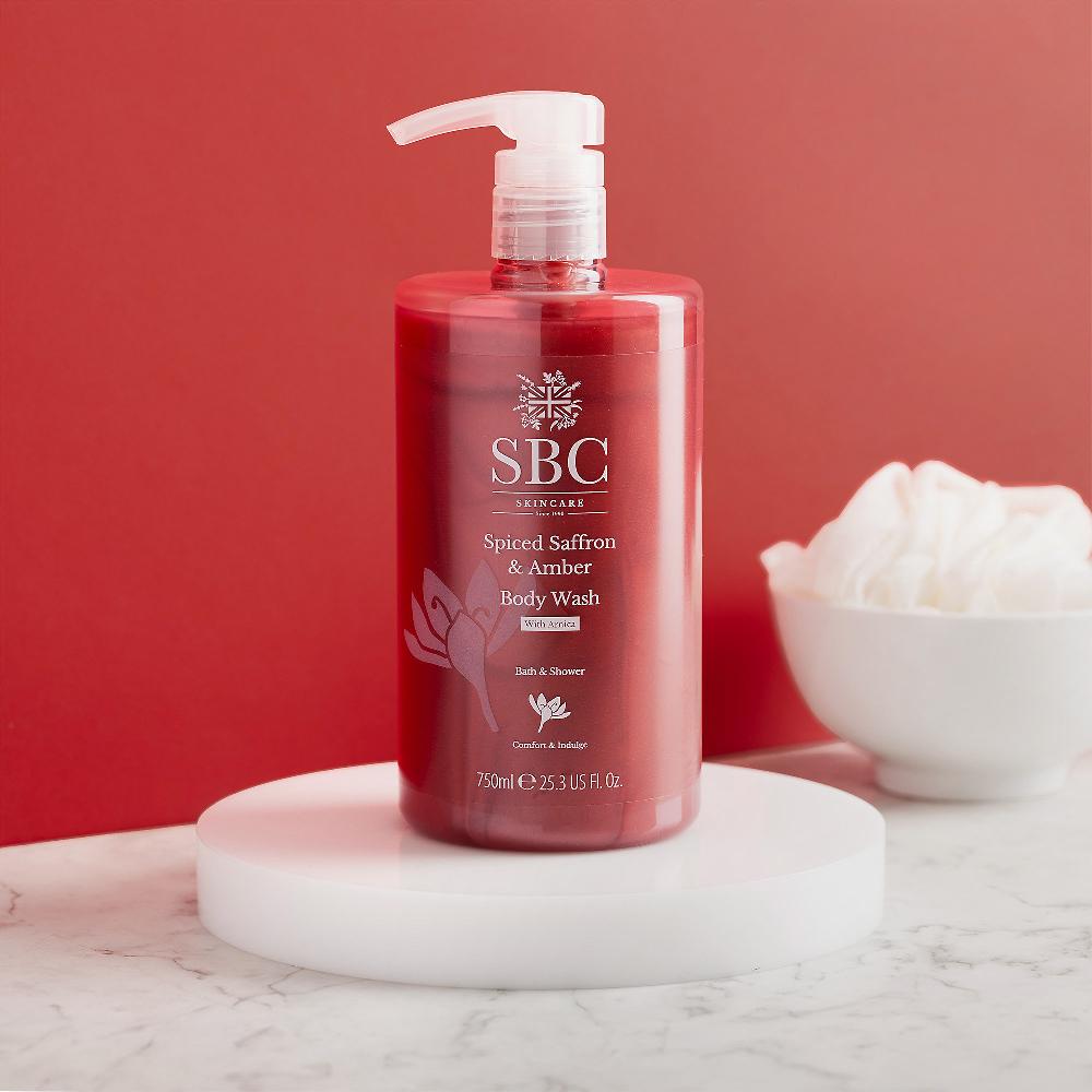 QVC SBC Bagnoschiuma fiori di zafferano e arnica (750 ml) Affare Del Giorno