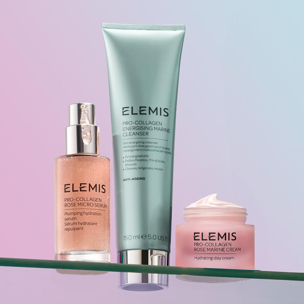 QVC Elemis Pro-Collagen Detergente siero e crema viso Affare Del Giorno