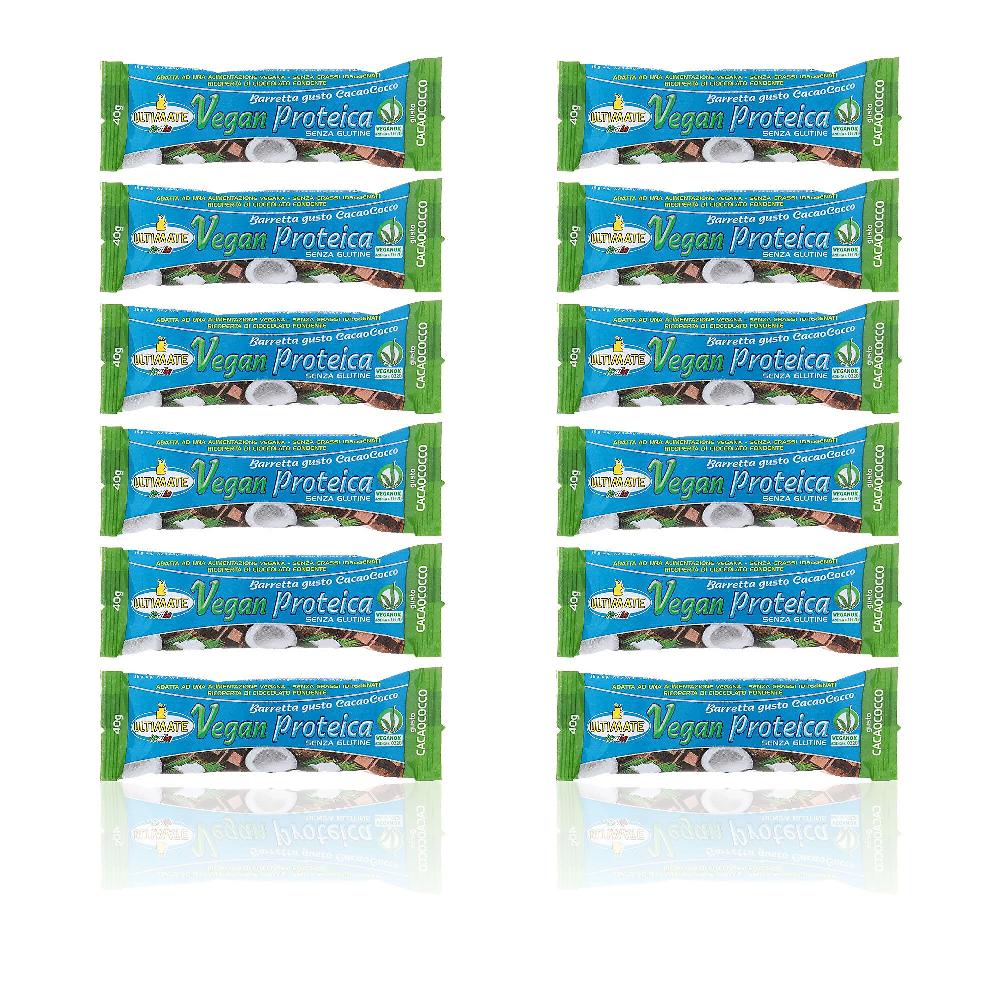 QVC Ultimate Barrette Proteiche Vegane a scelta 12pz