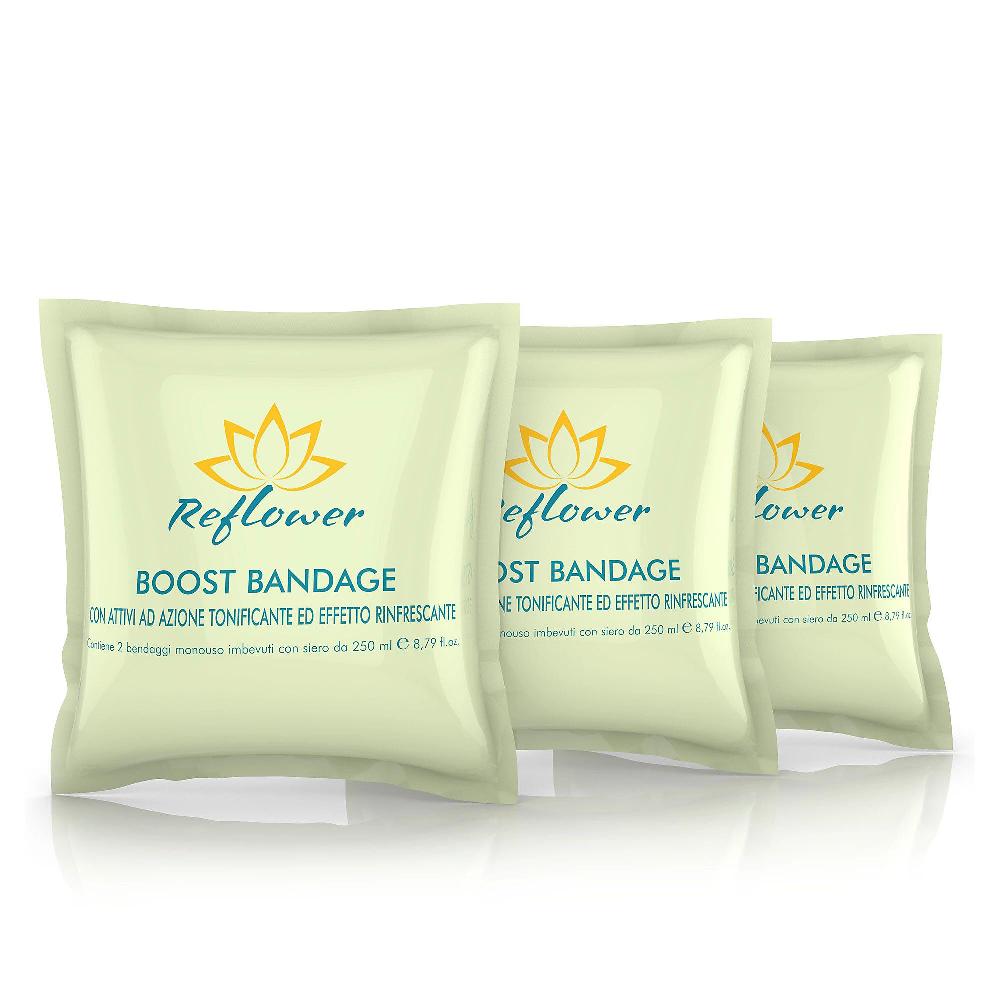 QVC Reflower Boost Bandage 3 trattamenti bendaggi con siero Qualità Garantita