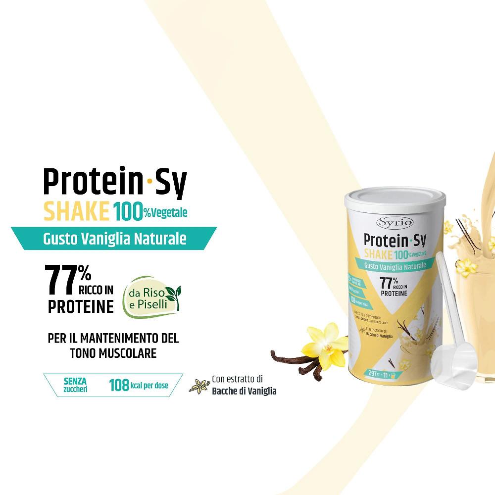 QVC Syrio Protein-Sy Shake di proteine 297g Soddisfazione Garantita