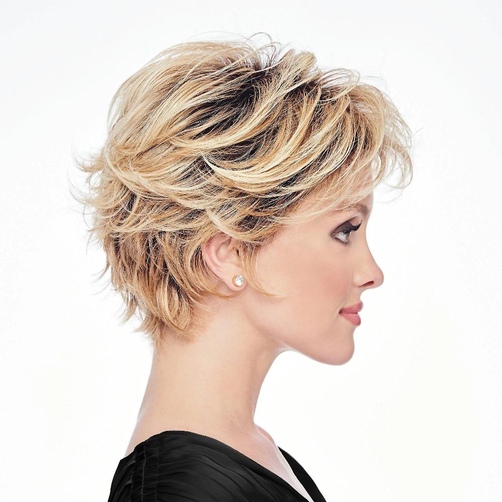 QVC HairDo Parruca modellabile Flirty Flip taglio corto e morbido Esporta salva