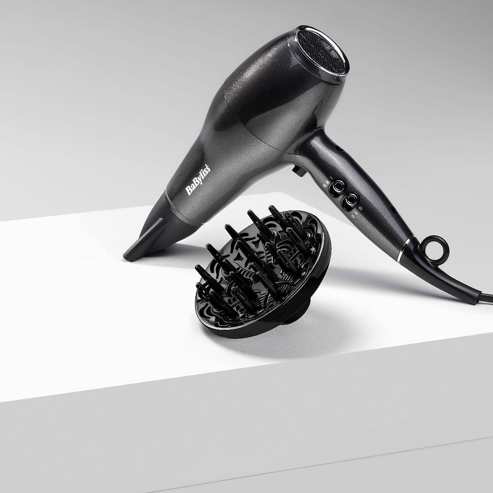 QVC Babyliss Platinum Diamond asciugacapelli con funzione ionica Qualità Garantita