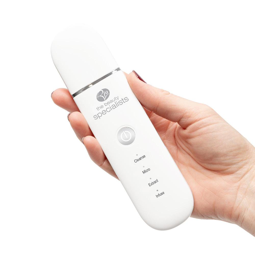 QVC RIO Ultrasonic Skin Cleanser dispositivo per pulizia del viso Prezzo Ridotto