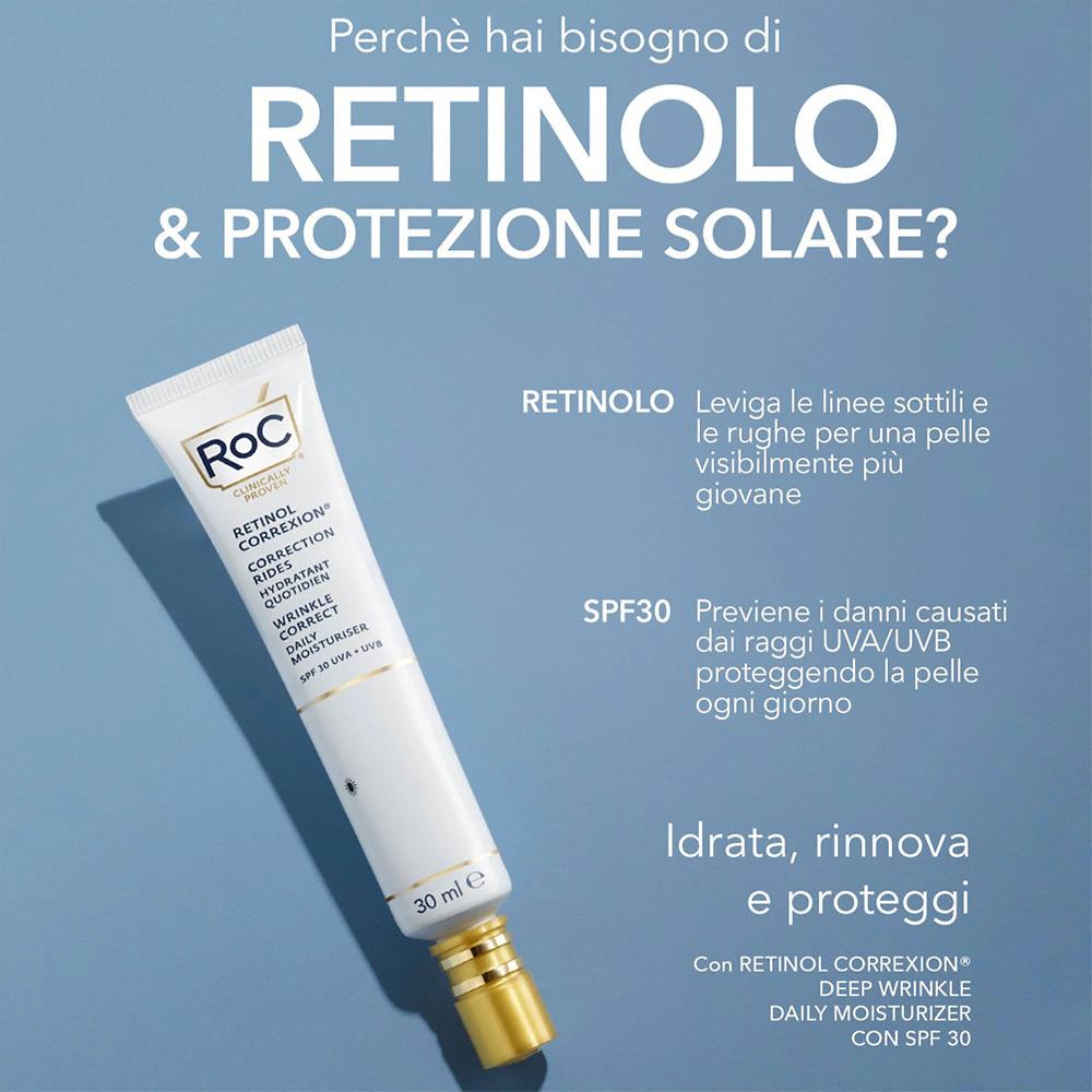 QVC RoC Retinol Correxion Crema viso giorno Convenienza