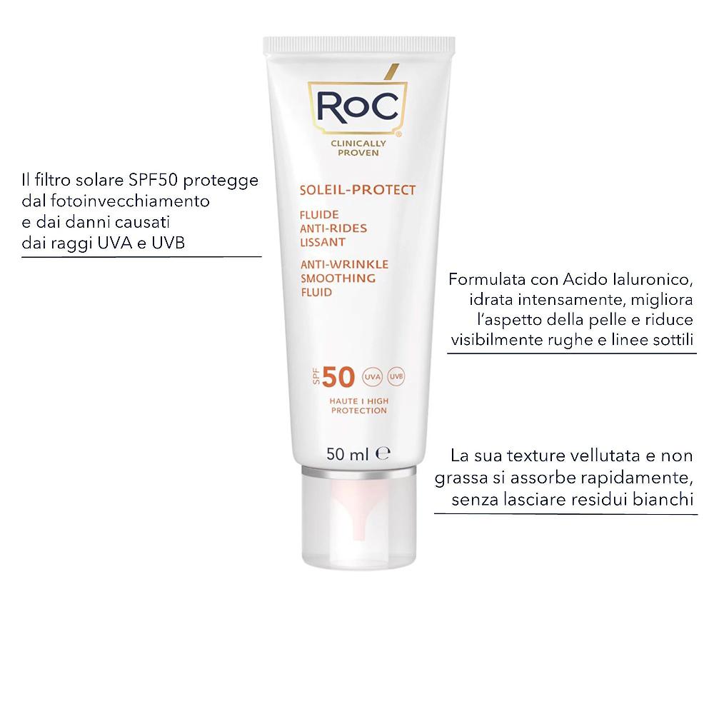 QVC RoC Protezione solare Soleil SPF50+ Moda