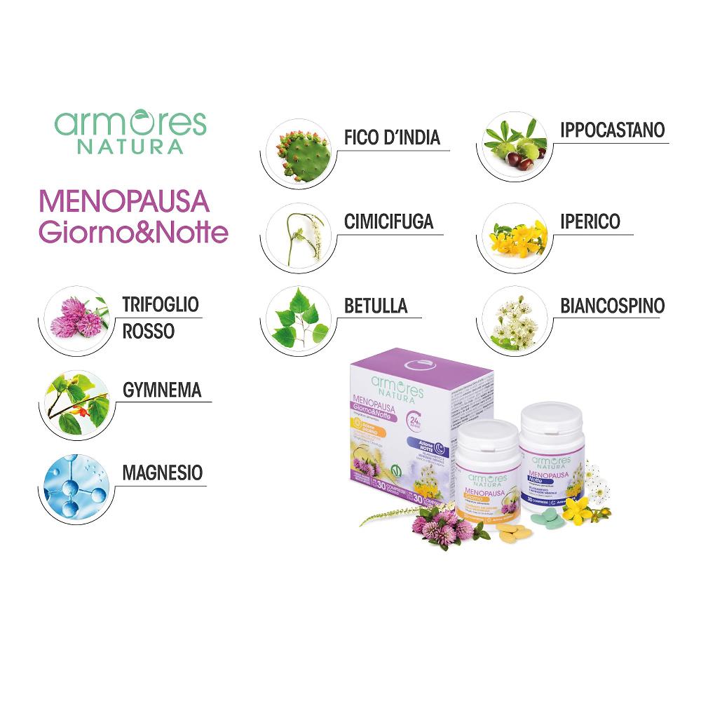 QVC Armores Menopausa 30+30cpr Giorno & Notte Enormi risparmi