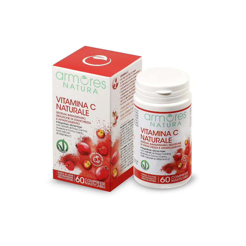 QVC Armores Natura Integratore Vitamin C in compresse masticabili (60pz) Prezzo Ridotto
